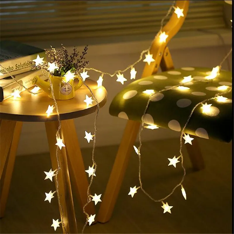 220V 10M 50 Led Lamp Christmas Tree Snow Star String Fairy Lights for outdoor Party Wedding Garden Garland Christmas Decorations 220V 10M 50 Led Lamp Christmas Tree Snow Star String Fairy Lights for outdoor Party Wedding Garden Garland Christmas Decorations