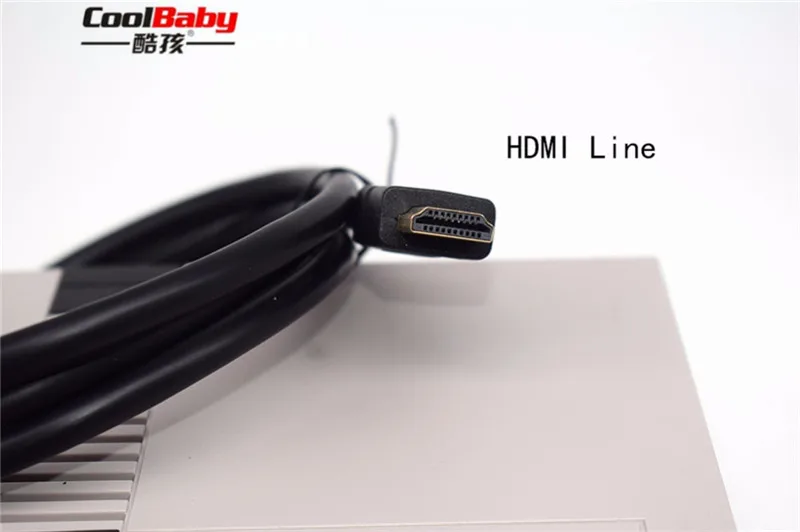 50 шт. CoolBaby HD мини ТВ семейная игровая консоль HDMI 8 бит Ретро игровая консоль встроенный 600 игровой портативный игровой плеер