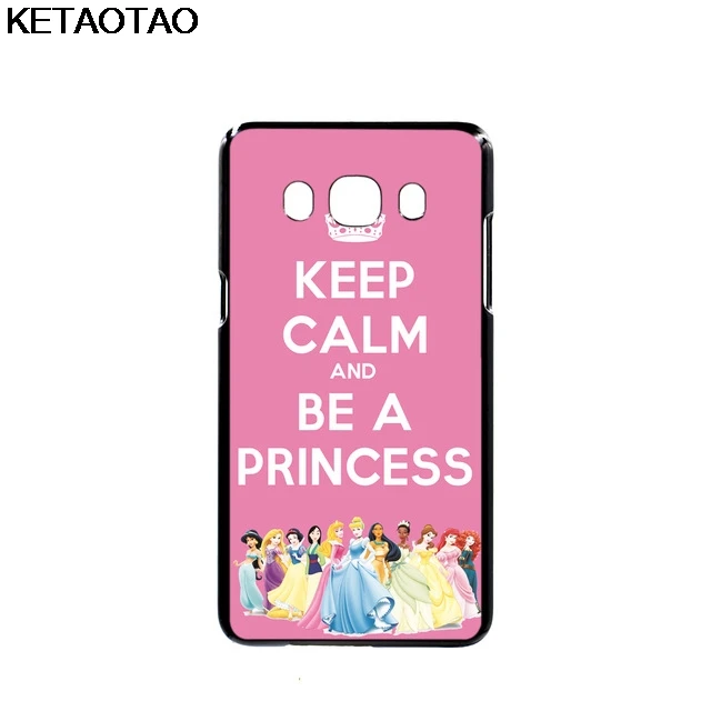 KETAOTAO Keep Calm and Be A Princess Phone Cases for iPhone 4 5C 5S 6S 7 8 Plus XR XS Max X6 Case Soft TPU Rubber Silicone | Мобильные
