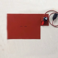 200x200 мм 120 Вт 220 В силиконовый нагреватель ЖК-экран сепаратор с поворотной ручкой термостат электрические провода