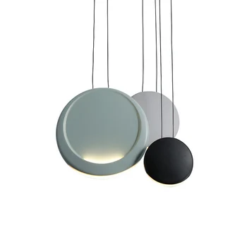 

Post-modern Art Restaurant pendant lamp Nordic Simple Dining Table Bedside Bed Three Round Bar Cosmos Pendant Lights