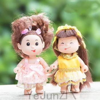 

Fashion Action Figure Princess Mini Theme doll toy 10cm Lovely doll For girls toy