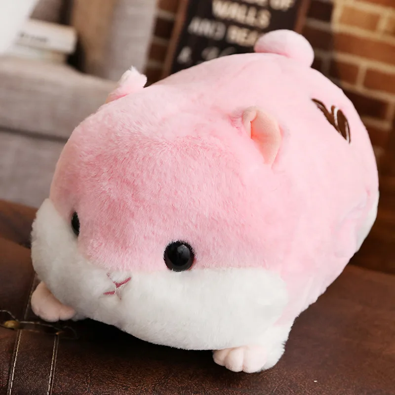 Amazon｜YQkasj ハムスター ぬいぐるみ おおきい 抱き枕 縫い