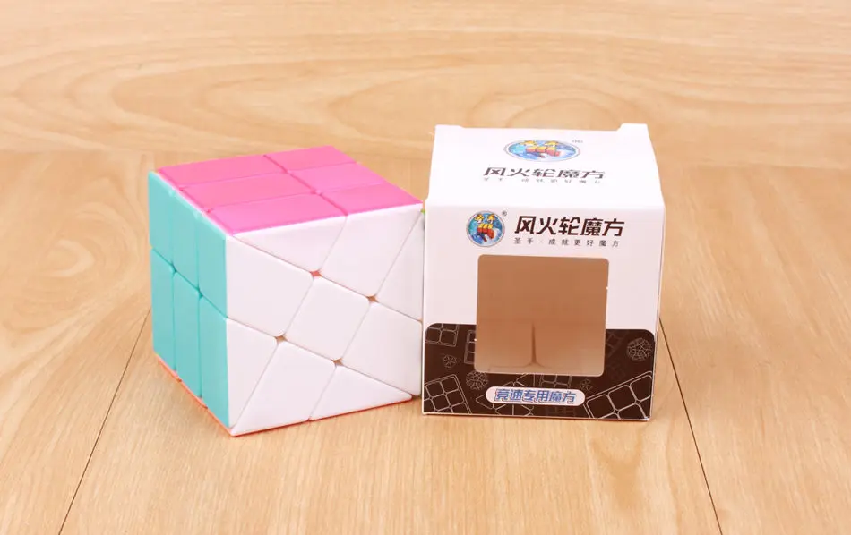 Shengshou колесный куб, магические скоростные кубики, без наклеек, профессиональная головоломка, cubo magico, развивающие игрушки для детей