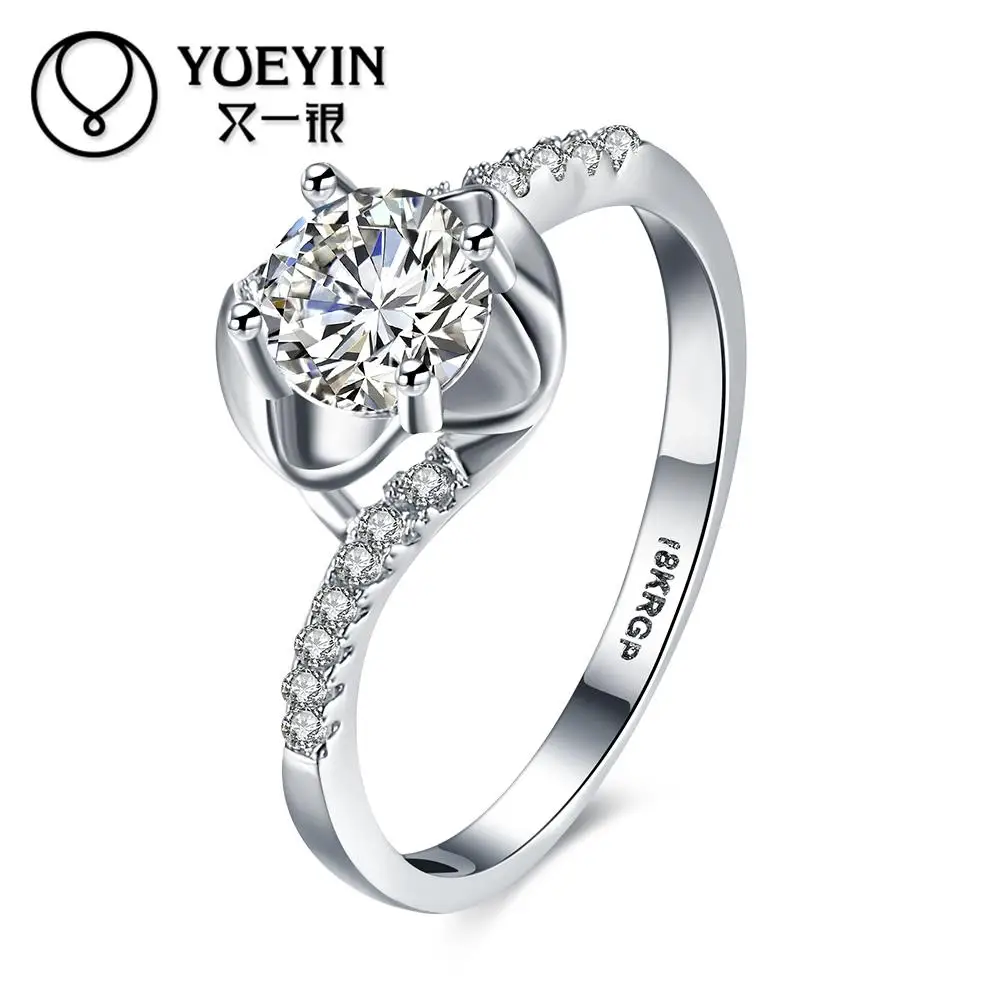 

rose gold color rings for women gold-color rings Classic joias ouro Original designs Factory price