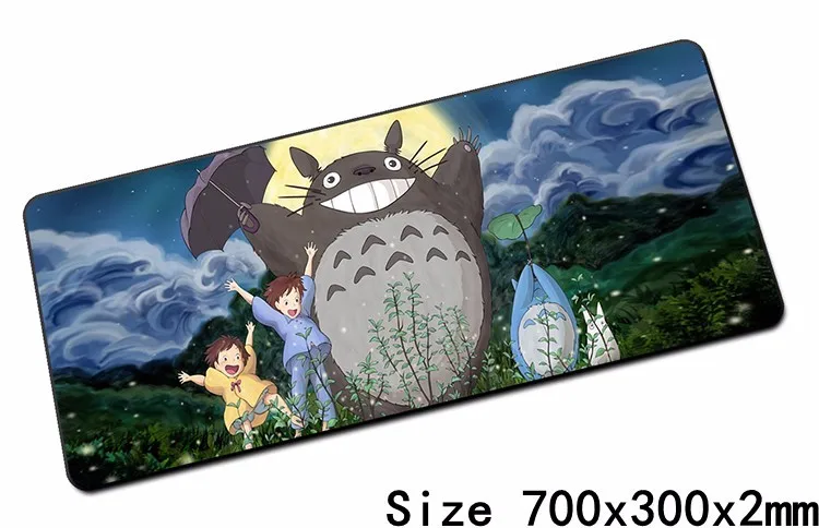 Totoro коврики для мыши 70x30 см Коврик для мыши notbook компьютерный коврик для мыши лучший игровой коврик для мыши геймер для клавиатуры коврик для мыши для ноутбука