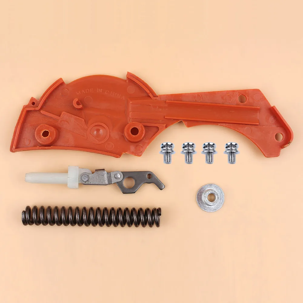Chain Brake Cover Spring Bushing Sleeve Kit For Husqvarna 362 365 371