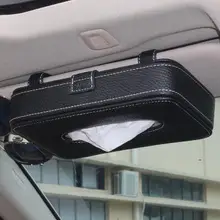 Модный прямоугольник солнцезащитный козырек Тип Кожаный тканевый ящик Автомобильная тканевая подвесная коробка из ткани для автомобиля hello kitty Автомобильные аксессуары PZJH032