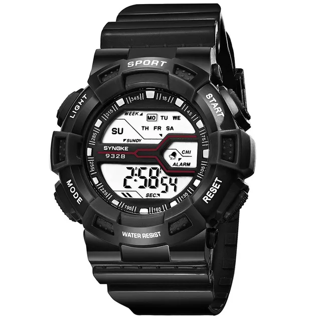 2018 Children Boys Student 30M Waterproof Number Sports Watch LED Digital Date W 2018 Children Boys Student 30M Waterproof Number Sports Watch LED Digital Date W