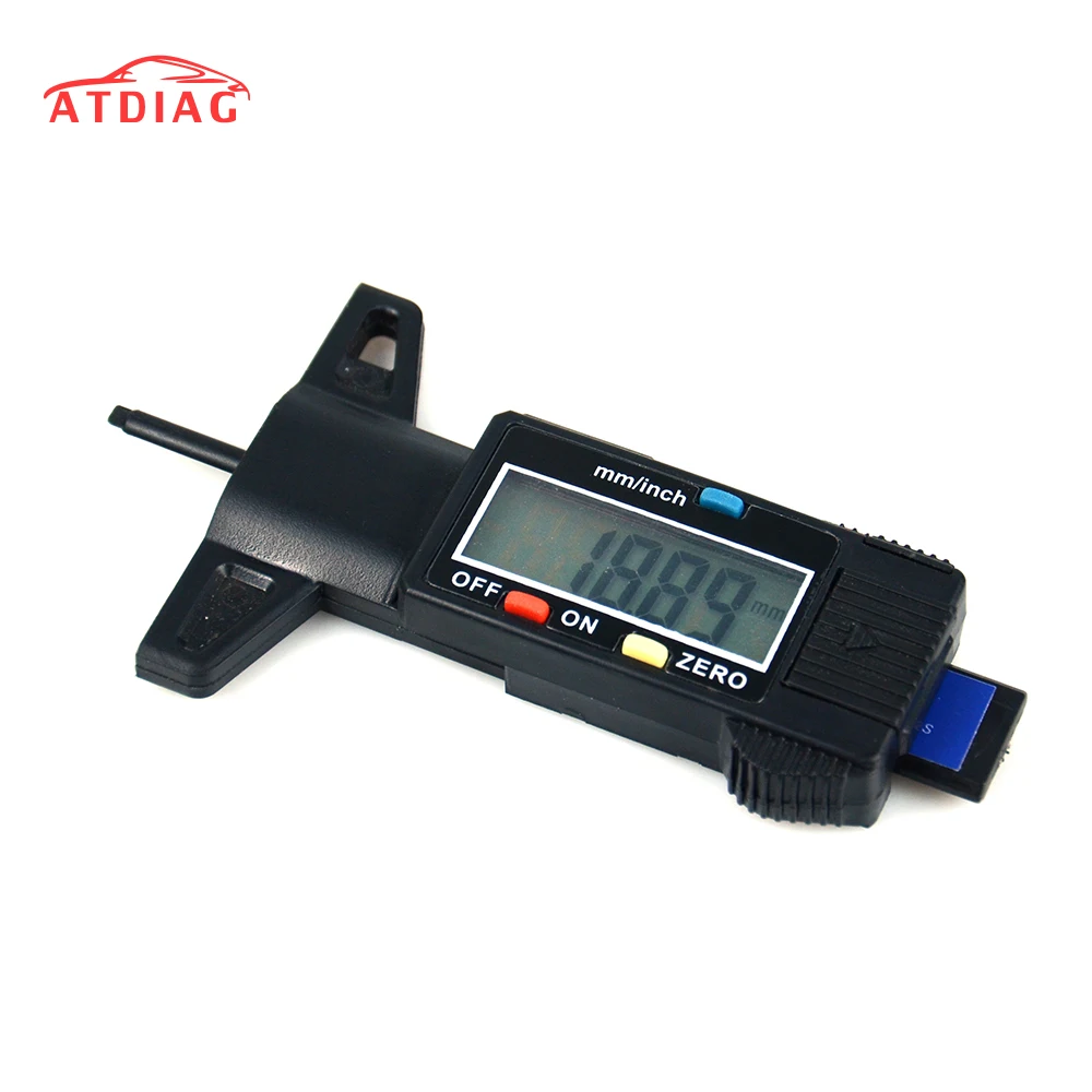 

Digital Tire Tread Depth Gauge Meter Measurer for Cars Trucks and SUV 0-25.4mm