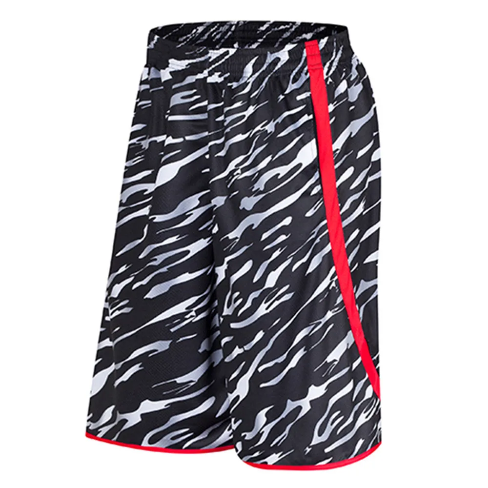 Летние мужские спортивные шорты Sweatband мужские шорты для купания дышащий фитнес пляжные спортивные Бег Свободные Штаны тренировочные брюки