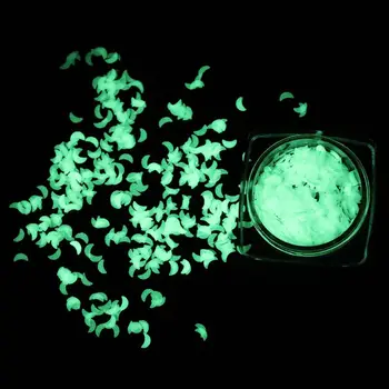 

1 Bottle Environmental Practical Luminous Sequins Glow In the Dark Glitters Resin Jewelry Findings Nail Art Craft