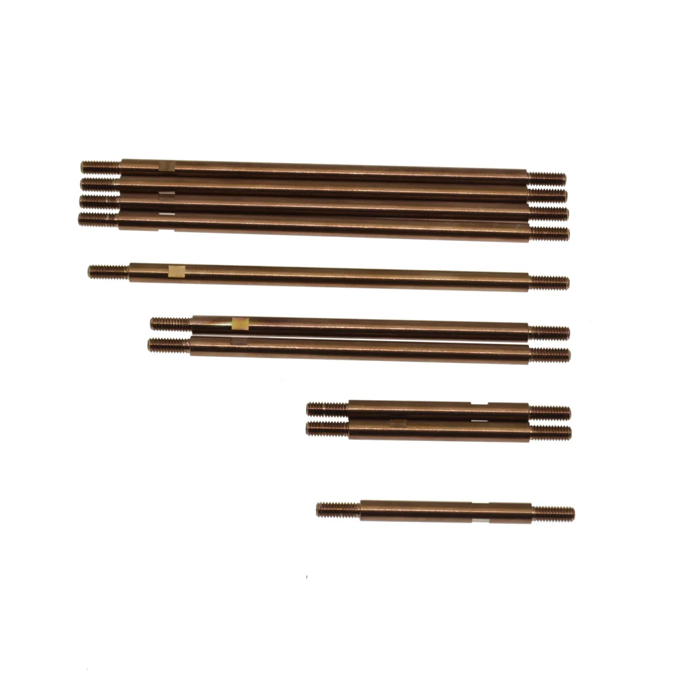

RCAIDONG RC Metal TRX4 Link Rod Pull Rod Bar Set for Traxxas trx-4 trx4 1/10 RC Crawler Cars Accessories