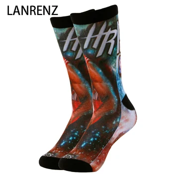 

2020 All-Star series printing 21 Men and women fashion Funny socks 3d printed socks 200 knitting oil painting compression sock