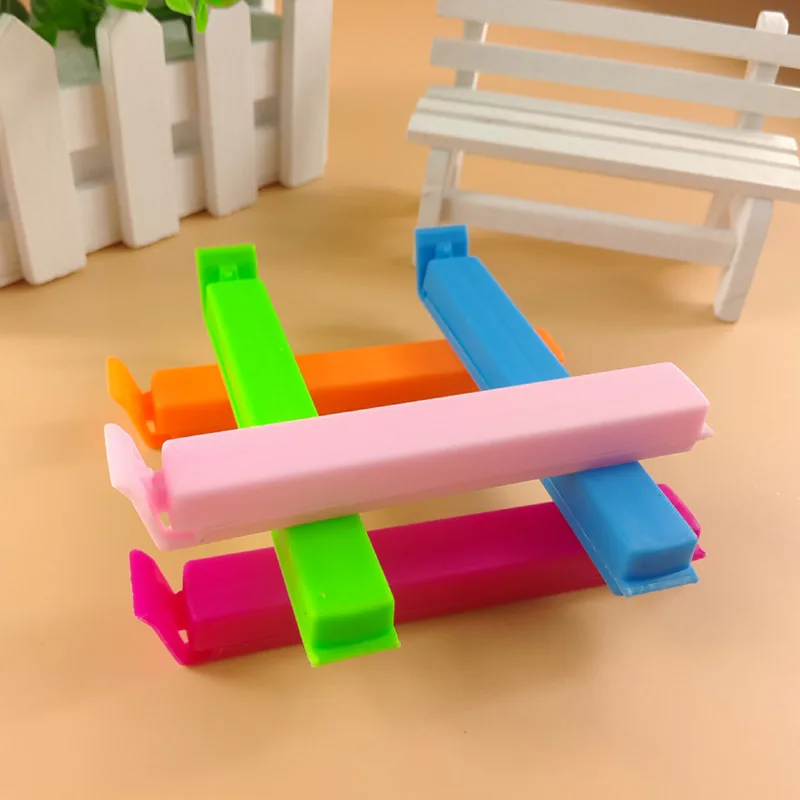 10Pc/Lot Househould Food Snack Storage Seal Sealing Bag Clips Sealer Clamp Food Bag Clips Kitchen Tool Home Food Close Clip SeaL - Image 3