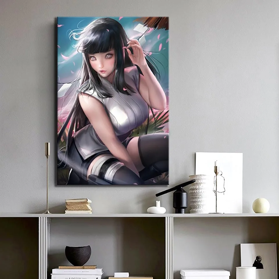 HD Печать украшение дома холст 1 шт. постер Naruto анимационная Живопись стены искусства Модульная картина рамки для гостиной