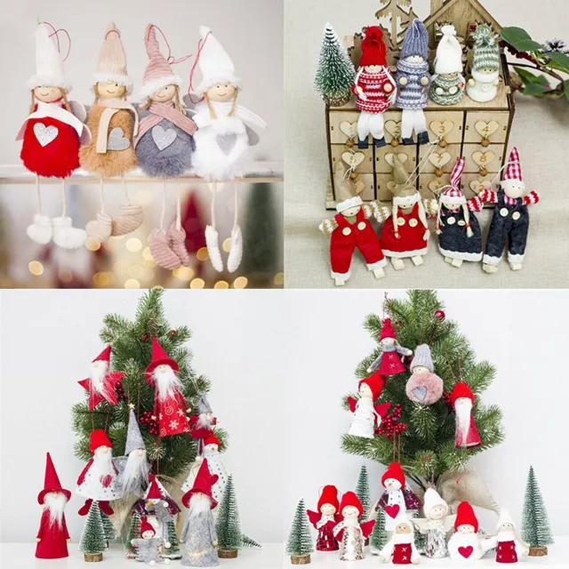new cute angel plush doll christmas decoration pendant creative christmas tree ornaments christmas decoration for home - Angel Christmas Tree Ornaments new cute angel plush doll christmas decoration pendant creative christmas tree ornaments christmas decoration for home - Angel Christmas Tree Ornaments