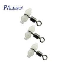 PALAEMON 20 шт./лот рыболовный Вертлюг 3 пути по обе стороны линии свечение шариков океана рыбацкая лодка аксессуары