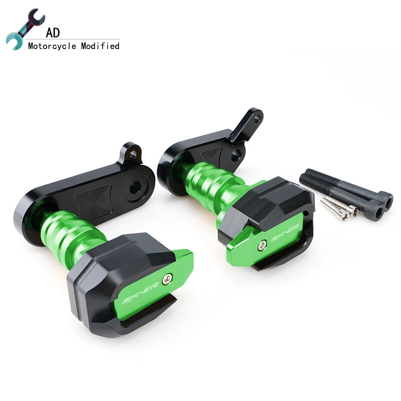 

ZX 6R Frame Sliders for Kawasaki ZX6R 2009 2010 2011 2012 Motorcycle Accessories Fairing Covers Protection Moto Parts ZX-6R