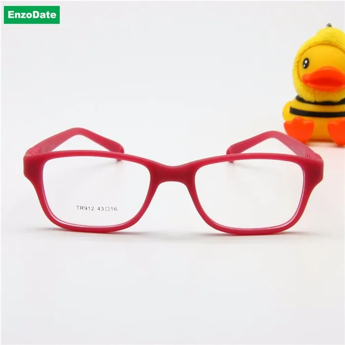Очки для мальчиков, оправа с ремешком, размер 43/16, цельные, без винтов, безопасные, оптические, детские очки, гибкие очки для девочек