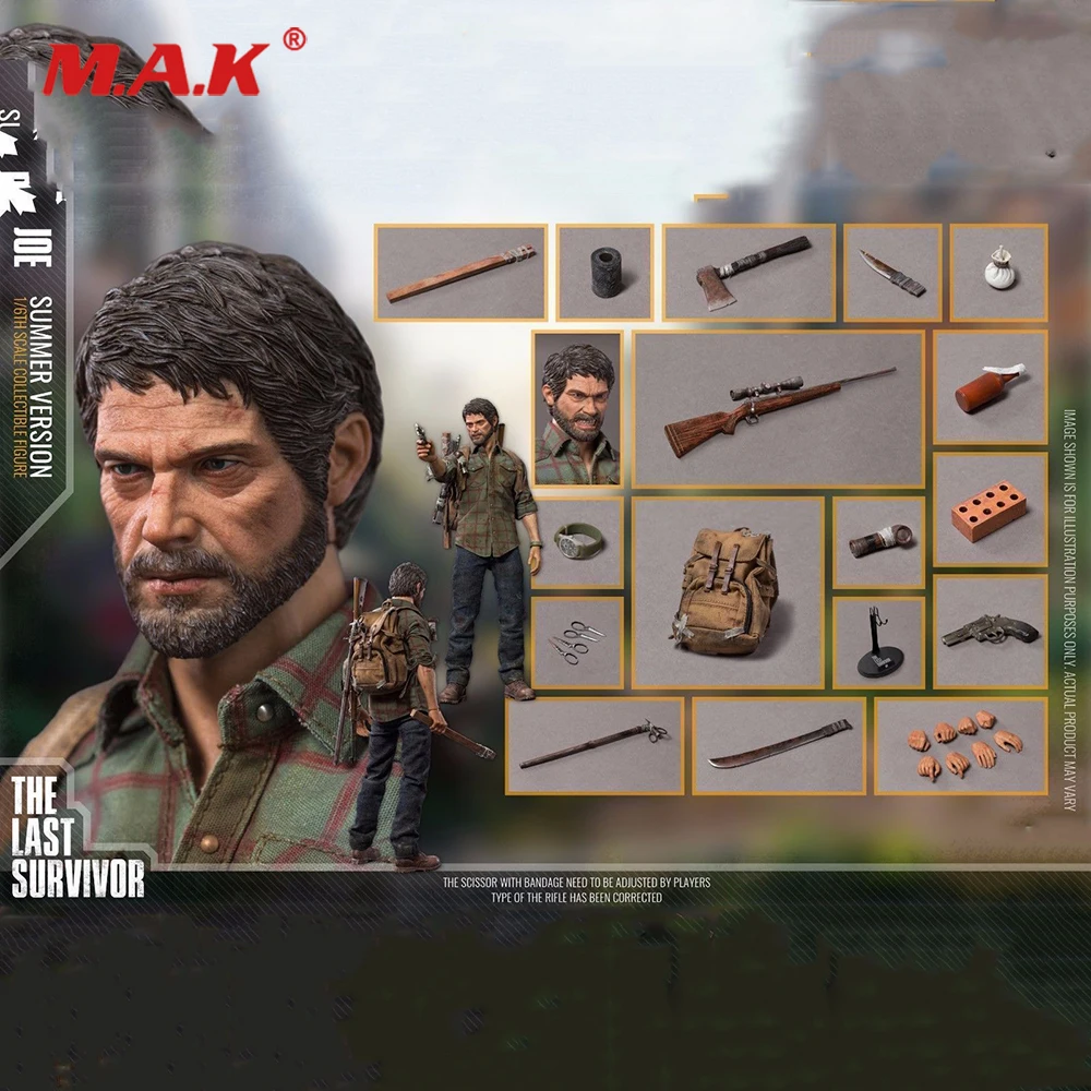 

Collectible Full Set Male Action Figure 1/6 Scale THE LAST SURVIVOR Joe Summer Version Action Figure Model Toy for Fans Holiday