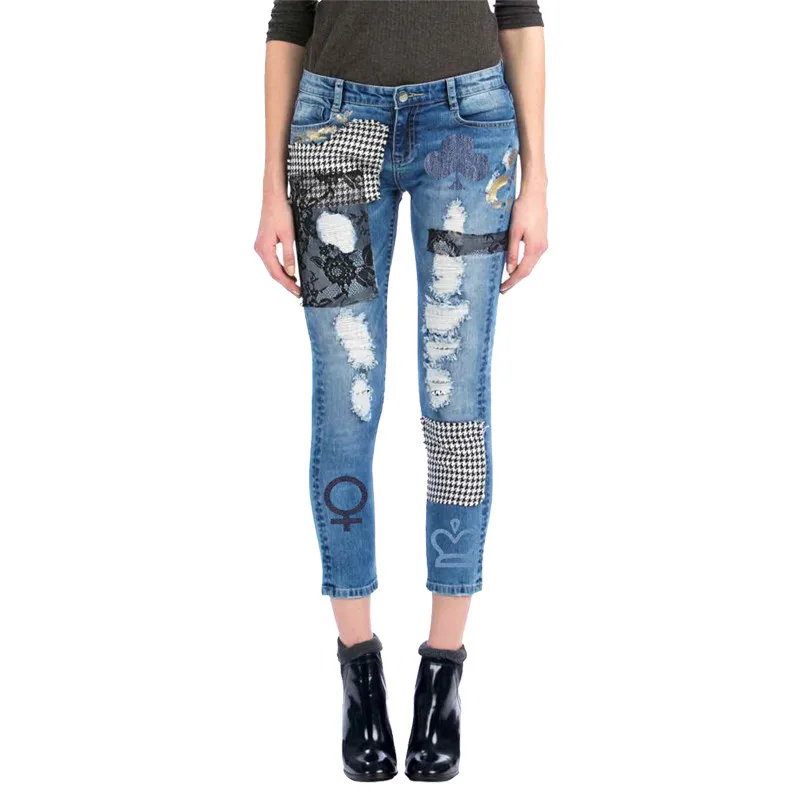 Bulk 20pcs Denim Transfers Cloth Patch Iron-on Press Stickers for Families Cool Clothes Patches DIY Washable Appliques for Women (1)