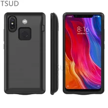 6800 мАч Внешний аккумулятор зарядное устройство чехол для xiaomi mi 8 se портативный беспроводной аккумулятор зарядный чехол для xiaomi mi 8 роскошный 2 в 1