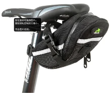 Bike tail bag mountain bike mounts Parcel equipment cushion chartered saddle bag folding bicycle accessories Tail bags
