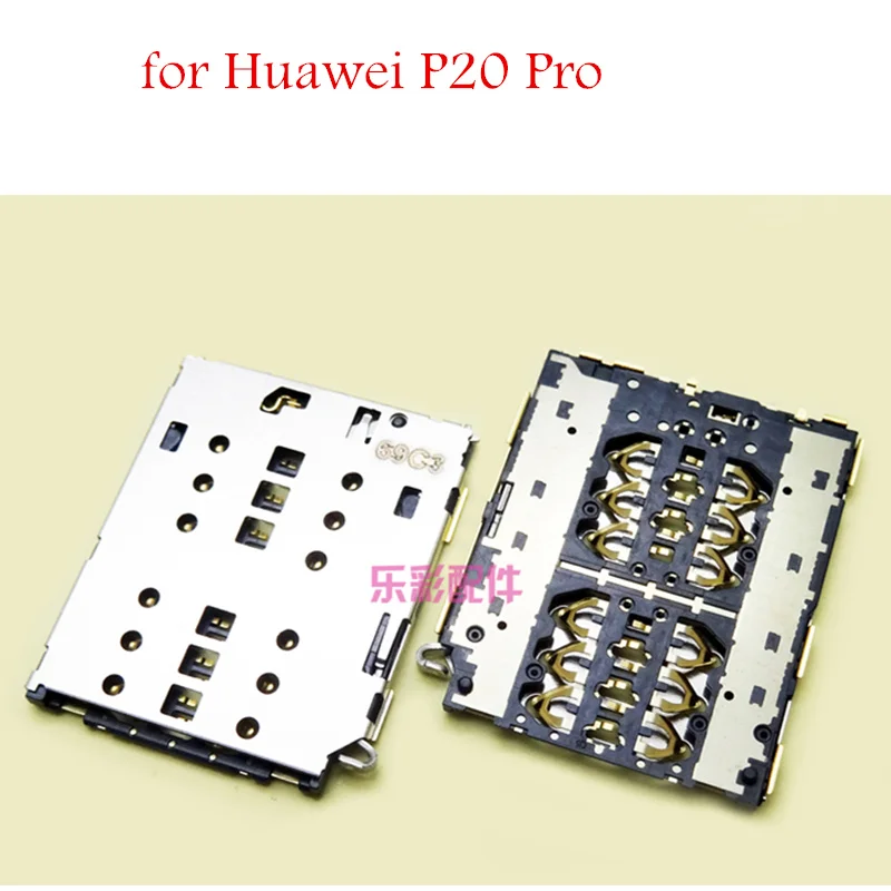 

for Huawei P20 Pro SIM Card Reader Card Slot Tray Holder Connector Socket for Huawei P20 Pro Repair Spare Parts