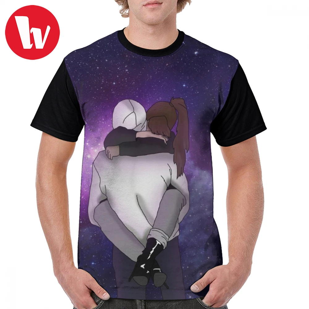 

Mac Miller T Shirt Mac And Ariana T-Shirt Man Streetwear Graphic Tee Shirt Big Awesome Graphic Short-Sleeve 100 Polyester Tshirt