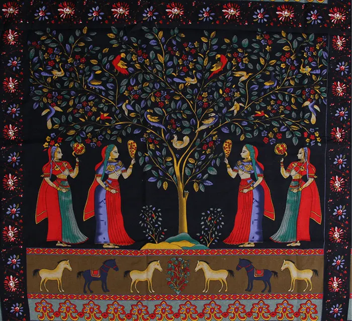 

LEO&LIN Diy Craft Cotton And Linen Cloth Fabric Series Restoring The Goddess Of The Priest Tissus 50cm