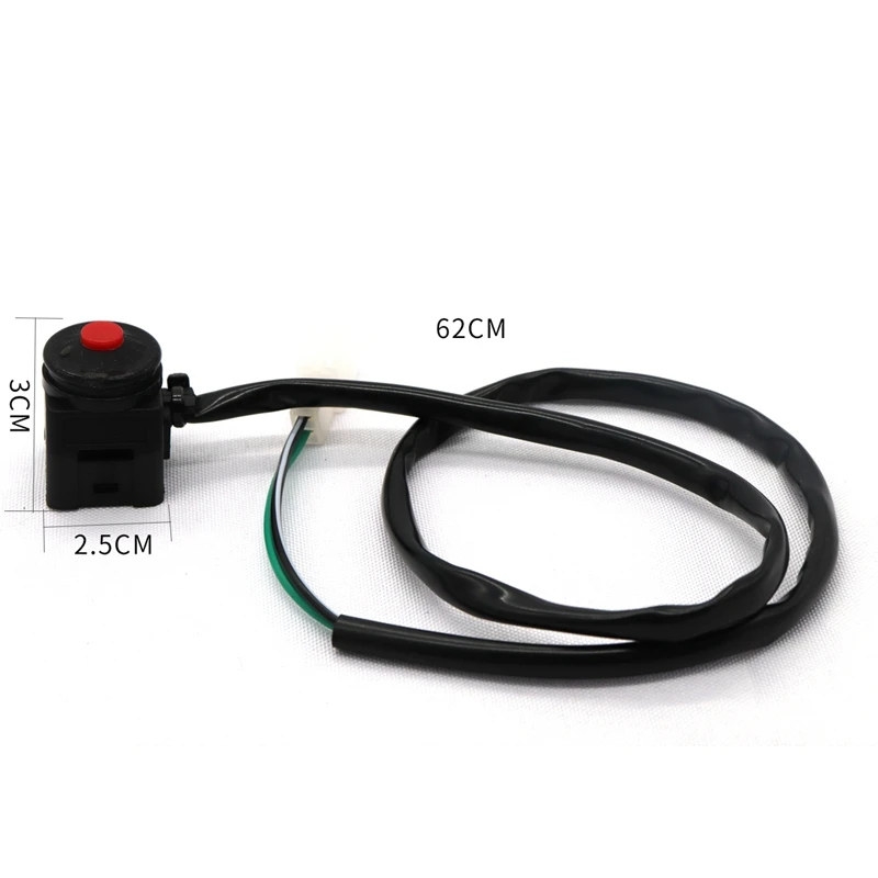Квадроцикл Мотоцикл Kill Switch Dual Sport Dirt Quad Start Horn Kill Off Stop Switch кнопка мотоцикл автомобильные аксессуары Универсальный