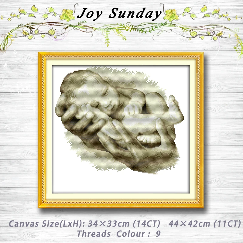 

The treasure on hand baby decor Patterns 14CT 11CT Counted Cross Stitch Sets embroidery set Needlework kit chinese cross stitch