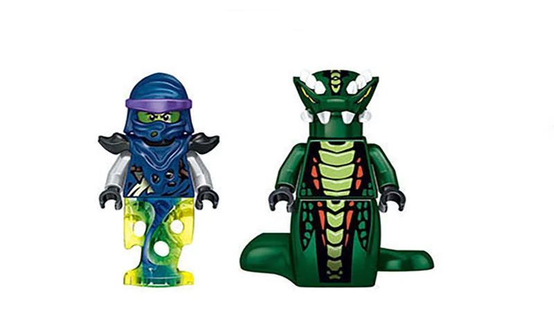 Ninjagoe Blocks 24 in 1 Ghost Evil Ninja Pythor Chop'rai Mezmo Serpentine Army Model Toys Gifts Building Blocks Kids Children