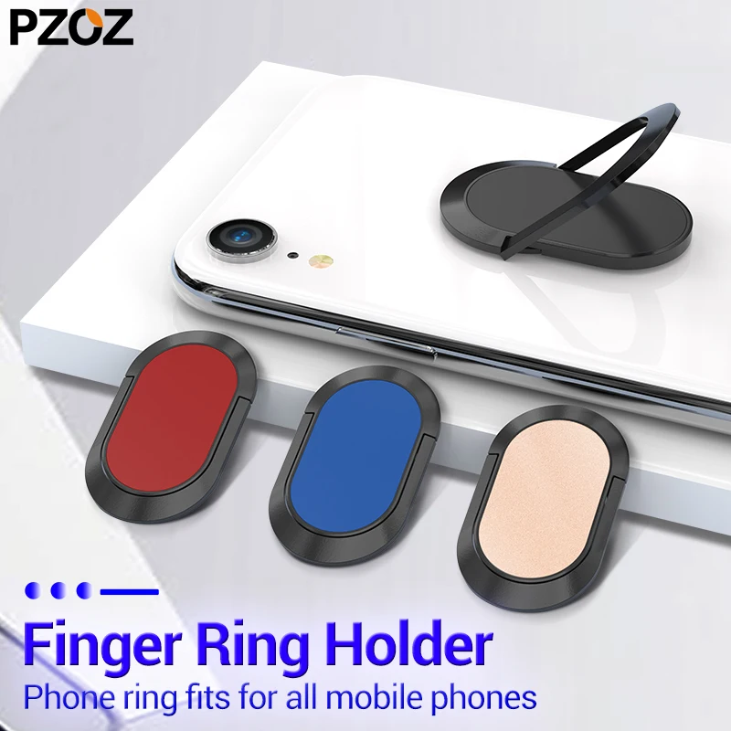 

PZOZ General Phone finger ring holder 360 Degree stand for Samsung s9 s8 xiaomi 9 8 Redmi note 7 pro mobile ring phone mount