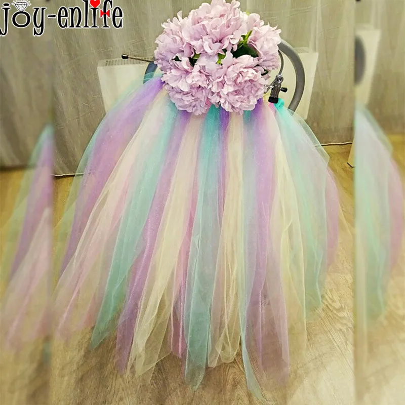 

JOY-ENLIFE 6inch 100Yards Wedding Tulle Roll DIY Craft Spool Tutu Dress Skirt Tulle Wedding Birthday Party Backdrop Decoration