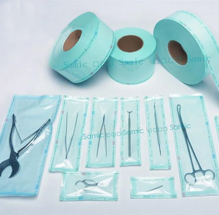 

Dental Large 100mm*200M disinfection sterilization bags roll bags of sterile medical sterilization Sealing Pocket
