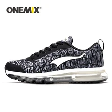ONEMIX мужская обувь для бега дышащая сетевая вамп легкая