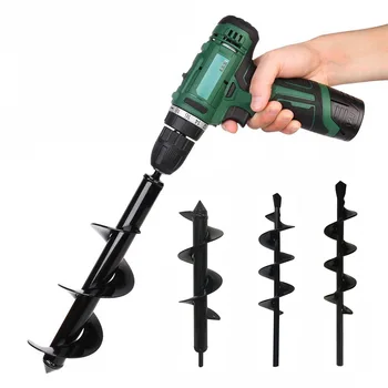 

Spiral Holes Drill Bit Auger for Home Garden Farm Planting Earth Land Digging Seedling Spiral Tool