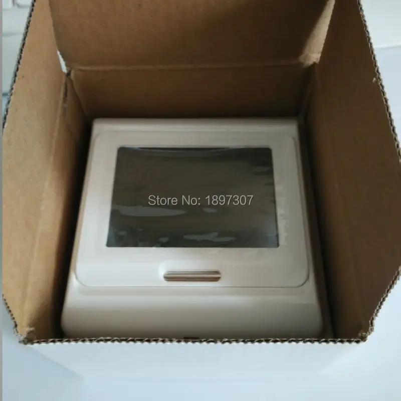 Термостат для теплого пола M9(E91) 16 А с сенсорным экраном и датчиком 3 м|thermostat with