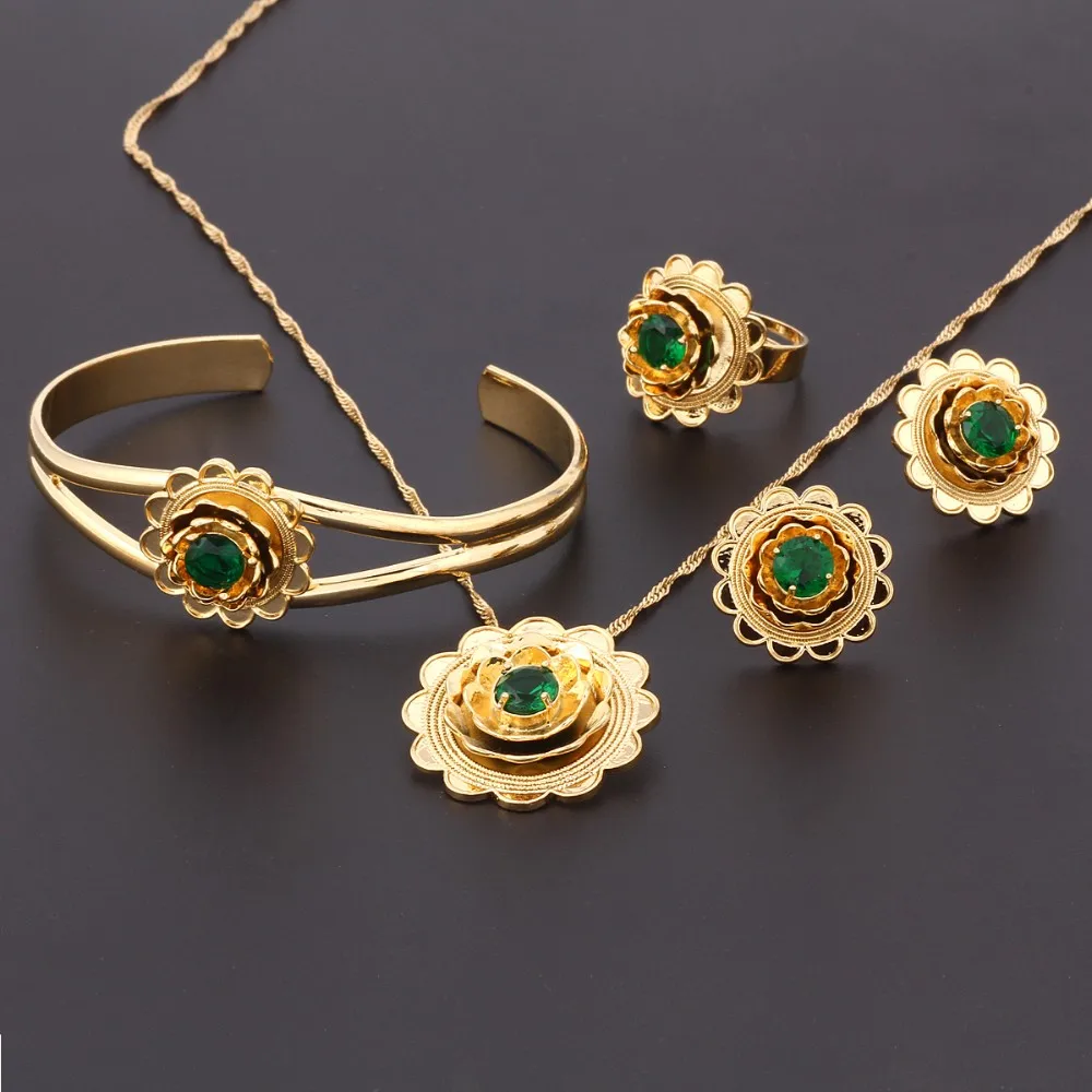 Loyal Women Cool Pendant Yellow Gold Gf Cross Necklace Bead Chain New Ethiopian Gold Flowerset Jewelry Pendant Necklace Bangle Earrings Ring 24k Cz Habesha African Wedding