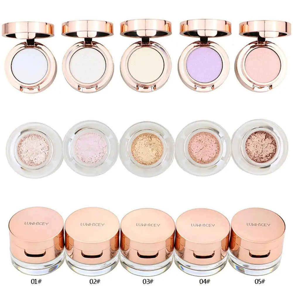 

HOT SALE Shiny Eyeshadow Concealer Highlighter Powder Long Lasting Face Makeup
