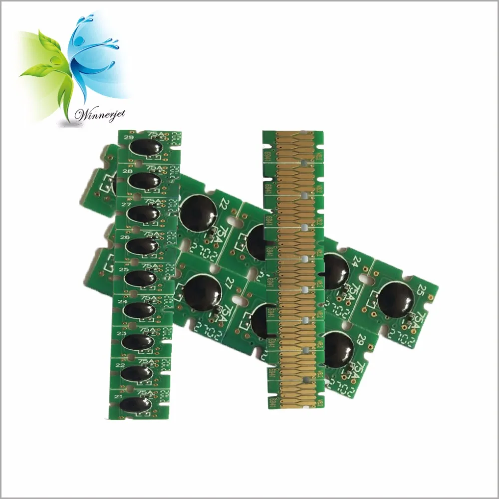 Чип картриджа Winnerjet T6941-T6945 для Epson суреколор T3270 T5270 T7270 заправка/совместимый чернильный картридж