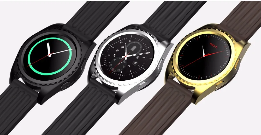 MTK2502c Round Smartwatch Bluetooth Phone Heart Rate Monitor Touch Screen font b Smart b font font