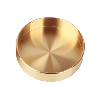 

Copper Round Storage Tray Desk Metal Storage Organizer Rose Gold Jewelry Organizer Small Object Storage Dishes Home Decor