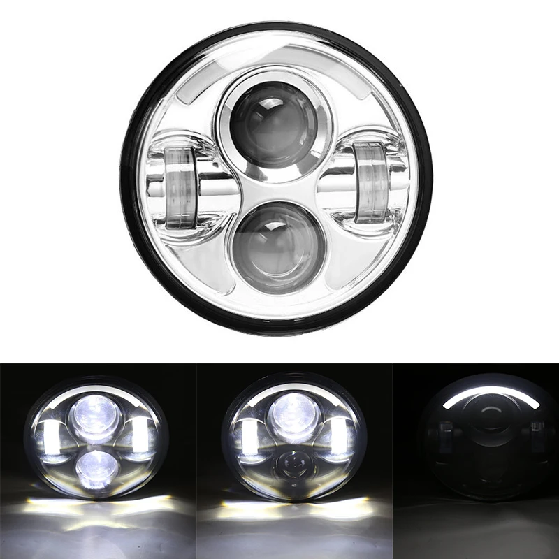 5.75 INCH MOTORCYCLE PROJECTOR DAYMAKER LED HEADLIGHT for HONDA VTX