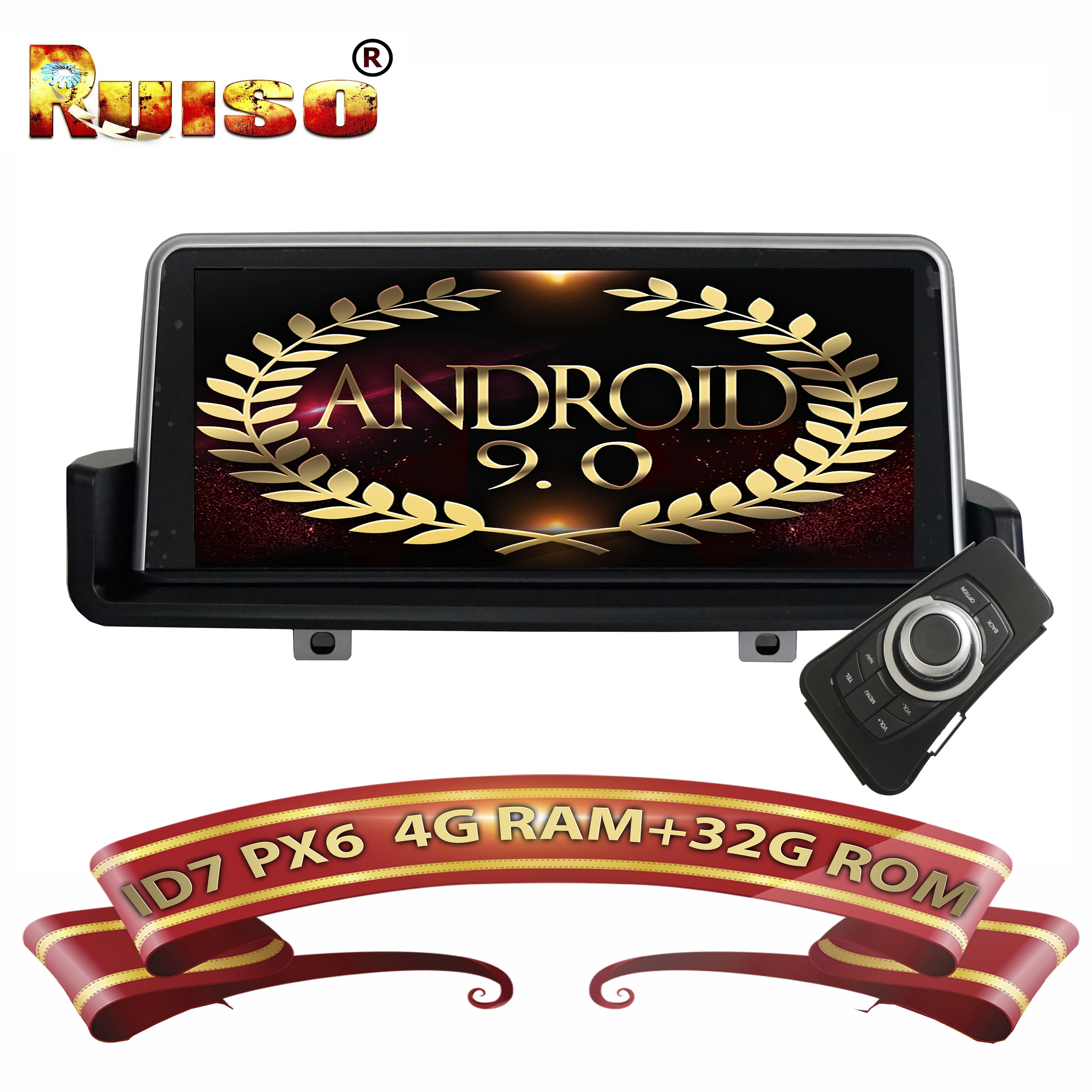 

ID7 Android 9.0 FOR BMW E90 Left driver 2006-2012 Supply with idrive Car DVD player audio auto stereo 10.25' IPS all in one