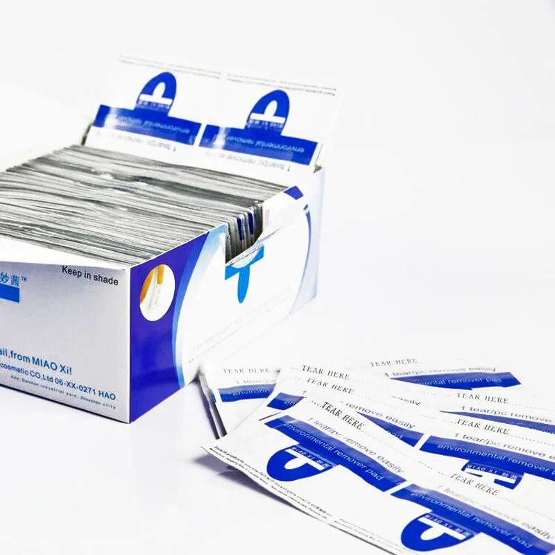 Addfavor 1 упаковка УФ-средство для снятия гель-лака инструмент для дизайна ногтей чистящие салфетки подушечки для снятия лака для ногтей Обертывания маникюрные инструменты