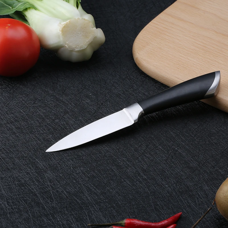 Kitchen Knives Chef 3.5inch Paring Knife Japanese Stainless Steel Sharp Slicing Fruit Peeling Knife With Wooden Handle