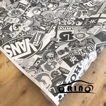 

ORINO WRAPS Graffiti Sticker Bomb Vinyl Car Wrap Stickerbomb Sheets PVC JDM Racing Car Laptop Motorbike Vinyl Decal Sticker